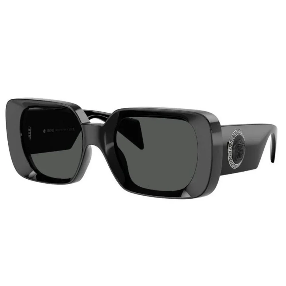 NEW VERSACE Medusa Medallion Sunglasses, BLACK WOMEN VERSACE SUNGLASSES